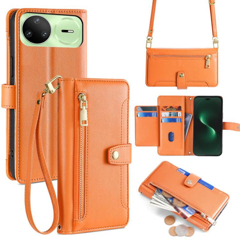 Sheep Texture Cross-body Zipper Wallet Leather Phone Case, For Huawei Enjoy 90 Pro Max 5G, For Huawei Enjoy 90 Plus 5G, For Huawei nova 15 Ultra, For Huawei nova 15 Pro, For Huawei nova 15, For Huawei Mate 80 Pro Max 5G, For Huawei Mate 80 5G          ...