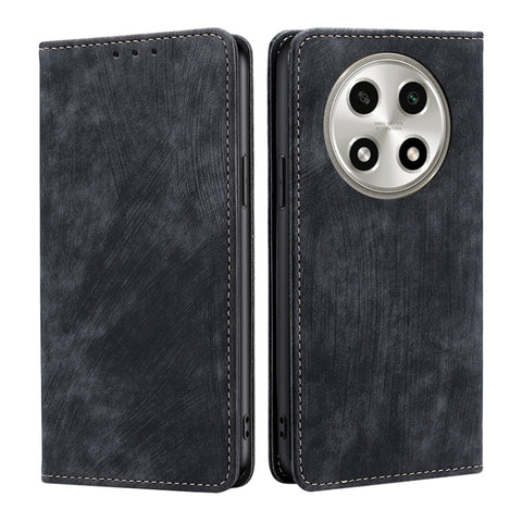 RFID Anti-theft Brush Magnetic Leather Phone Case, For OPPO A38 4G / A18 4G, For OPPO A2 Pro 5G, For OPPO A58 4G, For OPPO Reno10 5G / Reno10 Pro 5G Global, For OPPO A78 4G, For OPPO Reno10 Pro+ 5G, For OPPO A1 5G, For OPPO A79 5G