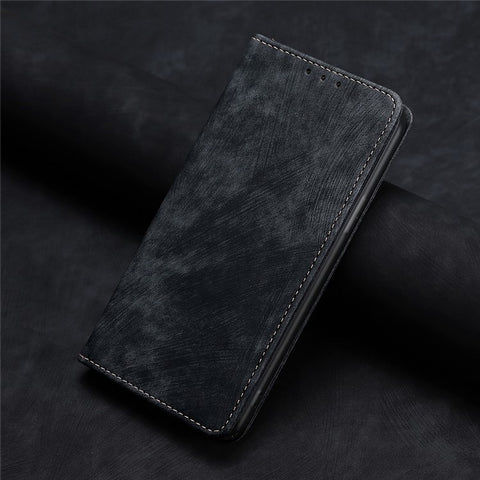 RFID Anti-theft Brush Magnetic Leather Phone Case, For OnePlus Ace 3V 5G, For OnePlus Nord CE4, For OnePlus Ace 2 Pro, For OnePlus Nord CE3 5G, For OnePlus Nord CE 3 Lite 5G