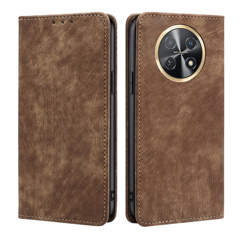 RFID Anti-theft Brush Magnetic Leather Phone Case, For Huawei Mate 60, For Huawei Enjoy 60 Pro / nova 11i, For Huawei Enjoy 60X, For Huawei nova 11 Pro 4G / 11 Ultra 4G, For Huawei nova 11 4G