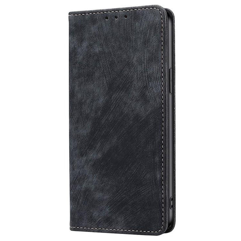 RFID Anti-theft Brush Magnetic Leather Phone Case, For Huawei Enjoy 90 Pro Max 5G, For Huawei Enjoy 90 Plus 5G, For Huawei nova 15 Ultra, For Huawei nova 15 Pro, For Huawei nova 15, For Huawei Mate 80 Pro Max 5G, For Huawei Mate 80 5G                  ...