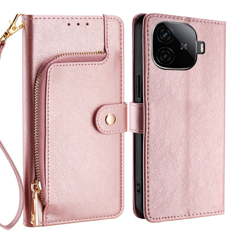 Zipper Bag Leather Phone Case, For vivo X100s, For vivo Y38 5G / T3x Global, For vivo V30e 5G Global, For vivo iQOO Z9x 5G, For vivo iQOO Z9 Turbo, For vivo Y03 4G, For vivo Y100 5G IDN, For vivo Y78 Plus 5G