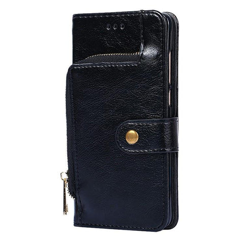 Zipper Bag Leather Phone Case, For Huawei Enjoy 90 Pro Max 5G, For Huawei Enjoy 90 Plus 5G, For Huawei nova 15 Ultra, For Huawei nova 15 Pro, For Huawei nova 15, For Huawei Mate 80 Pro Max 5G, For Huawei Mate 80 5G, For Huawei Maimang 40 5G            ...