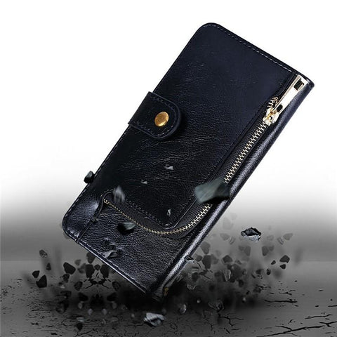 Zipper Bag Leather Phone Case, For Huawei Enjoy 90 Pro Max 5G, For Huawei Enjoy 90 Plus 5G, For Huawei nova 15 Ultra, For Huawei nova 15 Pro, For Huawei nova 15, For Huawei Mate 80 Pro Max 5G, For Huawei Mate 80 5G, For Huawei Maimang 40 5G            ...