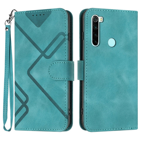 Line Pattern Skin Feel Leather Phone Case, For Xiaomi Mi 10T 5G/10T Pro 5G, For Xiaomi Redmi Note 9 Global/10X 4G, For Xiaomi Redmi Note 9 Pro, For Xiaomi Redmi Note 8T, For Xiaomi Redmi 8, For Xiaomi Redmi Note 8, For Xiaomi Redmi Note 8 Pro          ...