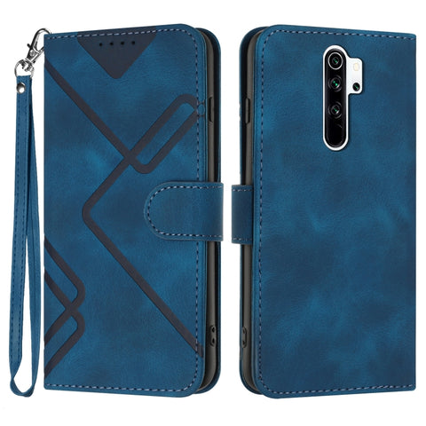 Line Pattern Skin Feel Leather Phone Case, For Xiaomi Mi 10T 5G/10T Pro 5G, For Xiaomi Redmi Note 9 Global/10X 4G, For Xiaomi Redmi Note 9 Pro, For Xiaomi Redmi Note 8T, For Xiaomi Redmi 8, For Xiaomi Redmi Note 8, For Xiaomi Redmi Note 8 Pro          ...