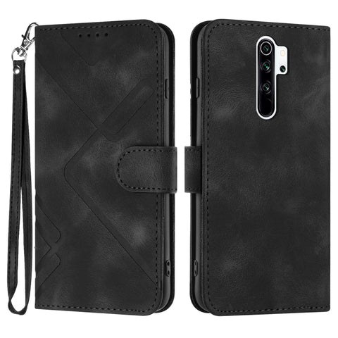 Line Pattern Skin Feel Leather Phone Case, For Xiaomi Mi 10T 5G/10T Pro 5G, For Xiaomi Redmi Note 9 Global/10X 4G, For Xiaomi Redmi Note 9 Pro, For Xiaomi Redmi Note 8T, For Xiaomi Redmi 8, For Xiaomi Redmi Note 8, For Xiaomi Redmi Note 8 Pro          ...