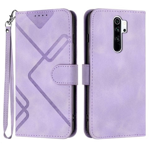 Line Pattern Skin Feel Leather Phone Case, For Xiaomi Mi 10T 5G/10T Pro 5G, For Xiaomi Redmi Note 9 Global/10X 4G, For Xiaomi Redmi Note 9 Pro, For Xiaomi Redmi Note 8T, For Xiaomi Redmi 8, For Xiaomi Redmi Note 8, For Xiaomi Redmi Note 8 Pro          ...