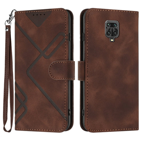 Line Pattern Skin Feel Leather Phone Case, For Xiaomi Mi 10T 5G/10T Pro 5G, For Xiaomi Redmi Note 9 Global/10X 4G, For Xiaomi Redmi Note 9 Pro, For Xiaomi Redmi Note 8T, For Xiaomi Redmi 8, For Xiaomi Redmi Note 8, For Xiaomi Redmi Note 8 Pro          ...