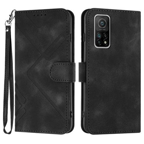 Line Pattern Skin Feel Leather Phone Case, For Xiaomi Mi 10T 5G/10T Pro 5G, For Xiaomi Redmi Note 9 Global/10X 4G, For Xiaomi Redmi Note 9 Pro, For Xiaomi Redmi Note 8T, For Xiaomi Redmi 8, For Xiaomi Redmi Note 8, For Xiaomi Redmi Note 8 Pro          ...
