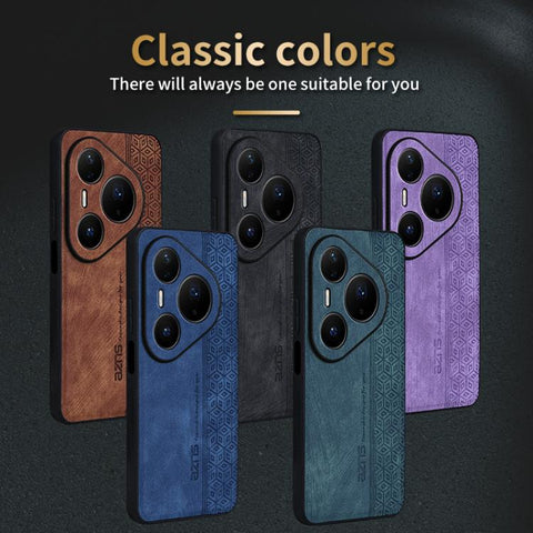 AZNS 3D Embossed Skin Feel Phone Case, For Huawei Pura 80 Ultra 5G, For Huawei Pura 80 Pro 5G, For Huawei Pura 80 5G, For Huawei Enjoy 70X / Maimang 30, For Huawei Mate 70 Pro / 70 Pro+, For Huawei Mate 70, For Huawei nova 13 Pro, For Huawei Pura 70 Ul...