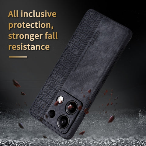 AZNS 3D Embossed Skin Feel Phone Case, For Xiaomi Redmi Note 13 Pro 5G, For Xiaomi 13T / 13T Pro / Redmi K60 Ultra, For Xiaomi Redmi 12, For Xiaomi Redmi Note 12 Turbo / Poco F5, For Xiaomi Redmi Note 12s, For Xiaomi 13 Ultra
