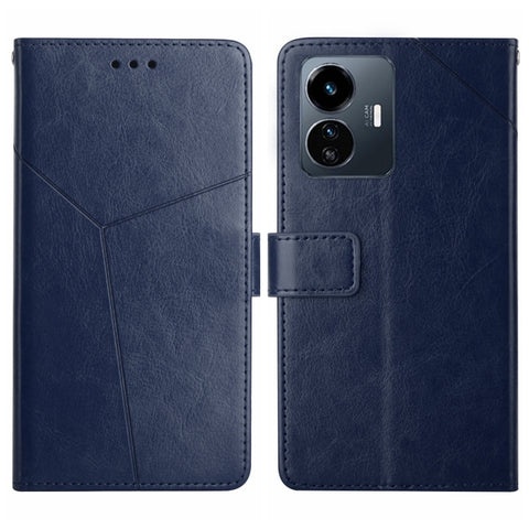 HT01 Y-shaped Pattern Flip Leather Phone Case, For vivo V27E 4G Global, For vivo Y02A 4G / Y02 4G / Y11 2023, For vivo Y55S 5G 2023 / Y55 5G / T1 5G, For vivo Y75 5G Global, For vivo Y56 5G Global, For vivo Y02S Global / Y16 4G Global, For vivo Y77E 5G...