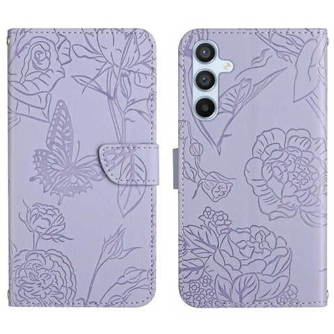 HT03 Skin Feel Butterfly Embossed Flip Leather Phone Case, For OPPO A80 EU / A3 Pro Global, For OPPO A3 Pro 5G India, For OPPO K12x 5G Global, For OPPO A60 4G, For OPPO Reno11 F 5G/F25 Pro 5G, For OPPO A18 / A38 4G, For OPPO A58 4G, For OPPO Reno10 Pro...