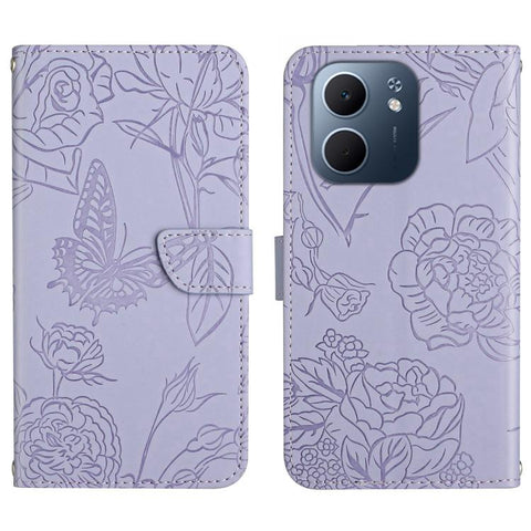 HT03 Skin Feel Butterfly Embossed Flip Leather Phone Case, For OPPO Reno16 F / Reno16 FS 5G, For OPPO Reno16 / Reno16 Pro 5G Global, For OPPO A6 5G Global / A6x 5G, For OPPO Reno15 F 5G Global, For OPPO Reno15 Pro Max 5G Global                         ...