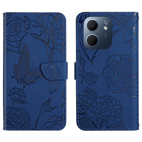 HT03 Skin Feel Butterfly Embossed Flip Leather Phone Case, For OPPO Reno16 F / Reno16 FS 5G, For OPPO Reno16 / Reno16 Pro 5G Global, For OPPO A6 5G Global / A6x 5G, For OPPO Reno15 F 5G Global, For OPPO Reno15 Pro Max 5G Global                         ...