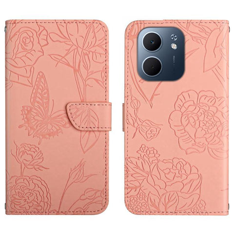 HT03 Skin Feel Butterfly Embossed Flip Leather Phone Case, For OPPO Reno16 F / Reno16 FS 5G, For OPPO Reno16 / Reno16 Pro 5G Global, For OPPO A6 5G Global / A6x 5G, For OPPO Reno15 F 5G Global, For OPPO Reno15 Pro Max 5G Global                         ...