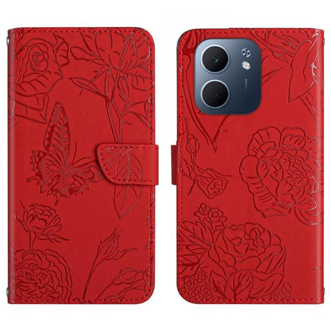 HT03 Skin Feel Butterfly Embossed Flip Leather Phone Case, For OPPO Reno16 F / Reno16 FS 5G, For OPPO Reno16 / Reno16 Pro 5G Global, For OPPO A6 5G Global / A6x 5G, For OPPO Reno15 F 5G Global, For OPPO Reno15 Pro Max 5G Global                         ...