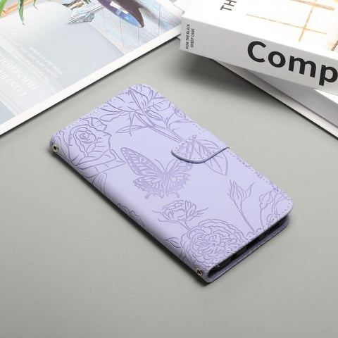 HT03 Skin Feel Butterfly Embossed Flip Leather Phone Case, For OPPO A5 5G Global, For OPPO Reno14 Pro 5G Global, For OPPO Reno14 5G Global, For OPPO A5 Pro 5G Global, For OPPO Reno13 Pro, For OPPO Reno13, For OPPO Reno13 F                              ...