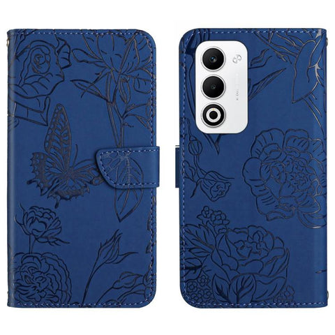 HT03 Skin Feel Butterfly Embossed Flip Leather Phone Case, For OPPO A5 5G Global, For OPPO Reno14 Pro 5G Global, For OPPO Reno14 5G Global, For OPPO A5 Pro 5G Global, For OPPO Reno13 Pro, For OPPO Reno13, For OPPO Reno13 F                              ...