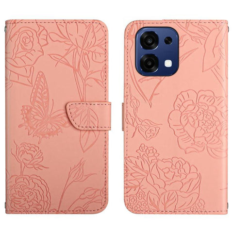 HT03 Skin Feel Butterfly Embossed Flip Leather Phone Case, For OPPO Reno16 F / Reno16 FS 5G, For OPPO Reno16 / Reno16 Pro 5G Global, For OPPO A6 5G Global / A6x 5G, For OPPO Reno15 F 5G Global, For OPPO Reno15 Pro Max 5G Global                         ...