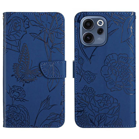 HT03 Skin Feel Butterfly Embossed Flip Leather Phone Case, For OPPO Reno16 F / Reno16 FS 5G, For OPPO Reno16 / Reno16 Pro 5G Global, For OPPO A6 5G Global / A6x 5G, For OPPO Reno15 F 5G Global, For OPPO Reno15 Pro Max 5G Global                         ...