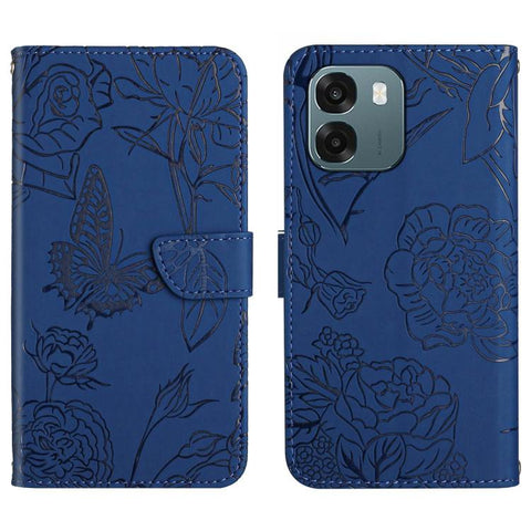 HT03 Skin Feel Butterfly Embossed Flip Leather Phone Case, For OPPO Reno16 F / Reno16 FS 5G, For OPPO Reno16 / Reno16 Pro 5G Global, For OPPO A6 5G Global / A6x 5G, For OPPO Reno15 F 5G Global, For OPPO Reno15 Pro Max 5G Global                         ...