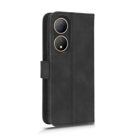 Skin Feel Magnetic Flip Leather Phone Case, For vivo Y100 5G
