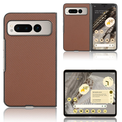 PU Leather PC Phone Case, For Google Pixel 10 Pro Fold, For Google Pixel 9 Pro Fold, For Google Pixel Fold