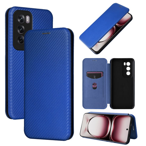 Carbon Fiber Texture Flip Leather Phone Case, For OPPO Reno13 5G Global, For OPPO Reno13 F 5G, For OPPO Find X8, For OPPO A3x 5G India, For OPPO Reno12 F 5G / 4G, For OPPO Reno11 PJH110, For OPPO Reno12 Pro 5G Global, For OPPO Reno12 5G Global         ...