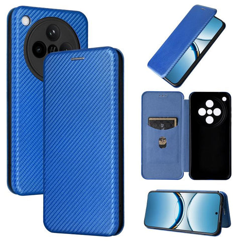 Carbon Fiber Texture Flip Leather Phone Case, For OPPO Reno13 5G Global, For OPPO Reno13 F 5G, For OPPO Find X8, For OPPO A3x 5G India, For OPPO Reno12 F 5G / 4G, For OPPO Reno11 PJH110, For OPPO Reno12 Pro 5G Global, For OPPO Reno12 5G Global         ...
