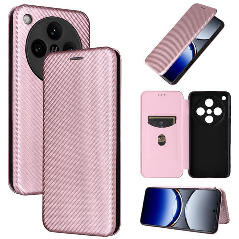 Carbon Fiber Texture Flip Leather Phone Case, For OPPO Reno11 F 5G, For OPPO Reno11 Pro Global, For OPPO Find X7 Ultra, For OPPO A38 4G Global, For OPPO A78 4G, For OPPO A1 5G, For OPPO Find X8 Pro, For OPPO A79 5G