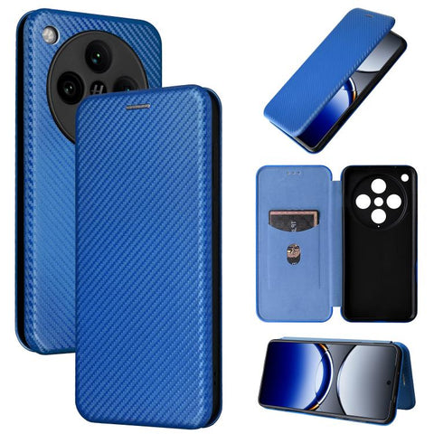 Carbon Fiber Texture Flip Leather Phone Case, For OPPO Reno11 F 5G, For OPPO Reno11 Pro Global, For OPPO Find X7 Ultra, For OPPO A38 4G Global, For OPPO A78 4G, For OPPO A1 5G, For OPPO Find X8 Pro, For OPPO A79 5G