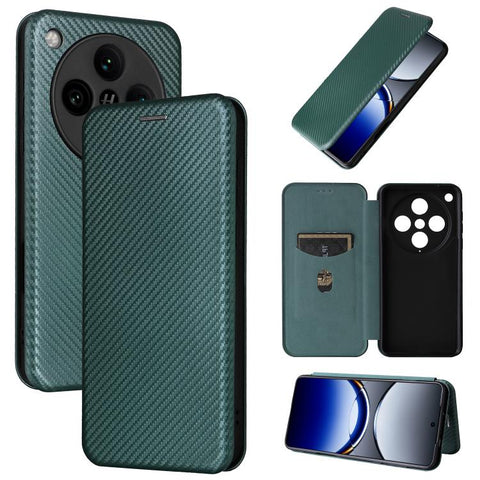 Carbon Fiber Texture Flip Leather Phone Case, For OPPO Reno11 F 5G, For OPPO Reno11 Pro Global, For OPPO Find X7 Ultra, For OPPO A38 4G Global, For OPPO A78 4G, For OPPO A1 5G, For OPPO Find X8 Pro, For OPPO A79 5G