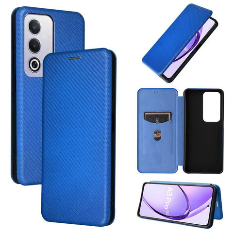 Carbon Fiber Texture Flip Leather Phone Case, For OPPO Reno13 5G Global, For OPPO Reno13 F 5G, For OPPO Find X8, For OPPO A3x 5G India, For OPPO Reno12 F 5G / 4G, For OPPO Reno11 PJH110, For OPPO Reno12 Pro 5G Global, For OPPO Reno12 5G Global         ...
