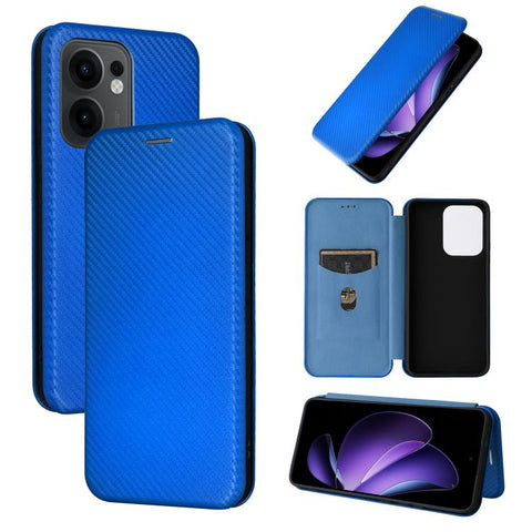 Carbon Fiber Texture Flip Leather Phone Case, For OPPO Reno13 5G Global, For OPPO Reno13 F 5G, For OPPO Find X8, For OPPO A3x 5G India, For OPPO Reno12 F 5G / 4G, For OPPO Reno11 PJH110, For OPPO Reno12 Pro 5G Global, For OPPO Reno12 5G Global         ...