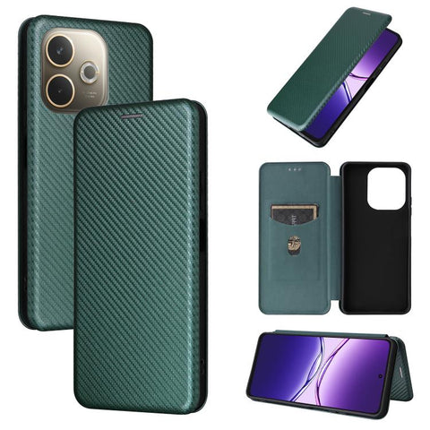 Carbon Fiber Texture Flip Leather Phone Case, For OPPO A6 Pro 5G Global, For OPPO Find X9 Pro, For OPPO Reno14 Global / Reno14 F, For OPPO A5 5G / 4G Global, For OPPO Find X8s+ 5G, For OPPO Find X8s 5G, For OPPO Find X8 Ultra 5G, For OPPO F29 5G       ...
