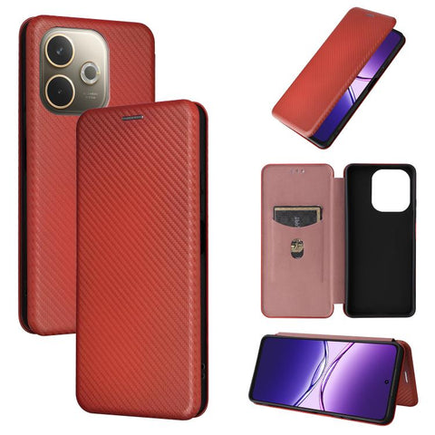 Carbon Fiber Texture Flip Leather Phone Case, For OPPO A6 Pro 5G Global, For OPPO Find X9 Pro, For OPPO Reno14 Global / Reno14 F, For OPPO A5 5G / 4G Global, For OPPO Find X8s+ 5G, For OPPO Find X8s 5G, For OPPO Find X8 Ultra 5G, For OPPO F29 5G       ...