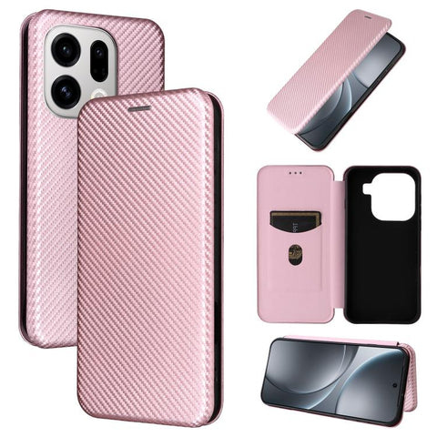 Carbon Fiber Texture Flip Leather Phone Case, For OPPO Reno16 F 5G / Reno16 FS 5G, For OPPO Reno15 A 5G, For OPPO Reno16 / Reno16 Pro 5G Global, For OPPO Find X9 Ultra, For OPPO Reno15 F 5G, For OPPO Reno15 Pro Max 5G Global, For OPPO A6x 5G / 4G      ...