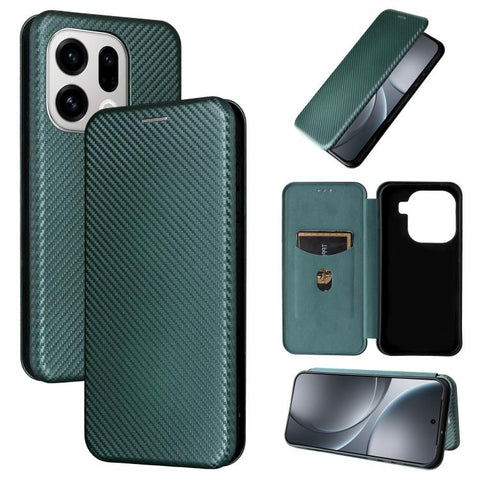 Carbon Fiber Texture Flip Leather Phone Case, For OPPO Reno16 F 5G / Reno16 FS 5G, For OPPO Reno15 A 5G, For OPPO Reno16 / Reno16 Pro 5G Global, For OPPO Find X9 Ultra, For OPPO Reno15 F 5G, For OPPO Reno15 Pro Max 5G Global, For OPPO A6x 5G / 4G      ...