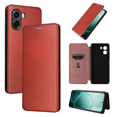 Carbon Fiber Texture Flip Leather Phone Case, For OPPO Reno16 F 5G / Reno16 FS 5G, For OPPO Reno15 A 5G, For OPPO Reno16 / Reno16 Pro 5G Global, For OPPO Find X9 Ultra, For OPPO Reno15 F 5G, For OPPO Reno15 Pro Max 5G Global, For OPPO A6x 5G / 4G      ...