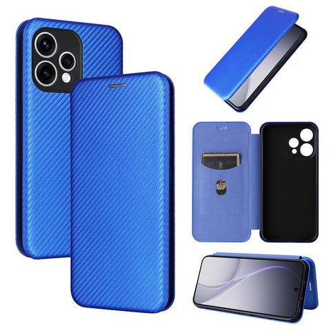 Carbon Fiber Texture Flip Leather Phone Case, For OPPO Reno16 F 5G / Reno16 FS 5G, For OPPO Reno15 A 5G, For OPPO Reno16 / Reno16 Pro 5G Global, For OPPO Find X9 Ultra, For OPPO Reno15 F 5G, For OPPO Reno15 Pro Max 5G Global, For OPPO A6x 5G / 4G      ...