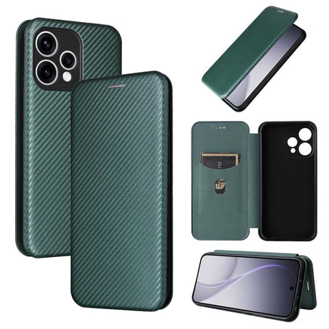 Carbon Fiber Texture Flip Leather Phone Case, For OPPO Reno16 F 5G / Reno16 FS 5G, For OPPO Reno15 A 5G, For OPPO Reno16 / Reno16 Pro 5G Global, For OPPO Find X9 Ultra, For OPPO Reno15 F 5G, For OPPO Reno15 Pro Max 5G Global, For OPPO A6x 5G / 4G      ...