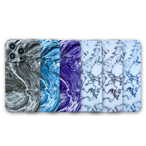 Marble Pattern Phone Case, For iPhone XS / X, For iPhone XR, For iPhone 8 Plus / 7 Plus