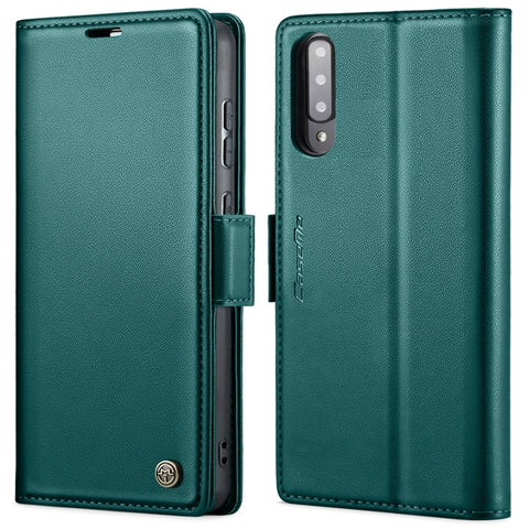 CaseMe 023 Butterfly Buckle Litchi Texture RFID Anti-theft Leather Phone Case, For Samsung Galaxy A70/A70s, For Samsung Galaxy A20/A30/M10s, For Samsung Galaxy A30s / A50s / A50, For Samsung Galaxy Note10+, For Samsung Galaxy A40, For Samsung Galaxy S1...