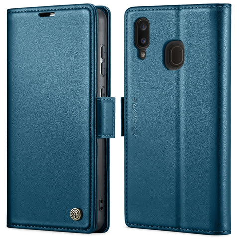 CaseMe 023 Butterfly Buckle Litchi Texture RFID Anti-theft Leather Phone Case, For Samsung Galaxy A70/A70s, For Samsung Galaxy A20/A30/M10s, For Samsung Galaxy A30s / A50s / A50, For Samsung Galaxy Note10+, For Samsung Galaxy A40, For Samsung Galaxy S1...