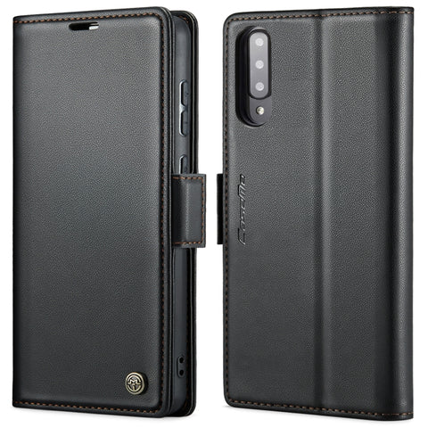 CaseMe 023 Butterfly Buckle Litchi Texture RFID Anti-theft Leather Phone Case, For Samsung Galaxy A70/A70s, For Samsung Galaxy A20/A30/M10s, For Samsung Galaxy A30s / A50s / A50, For Samsung Galaxy Note10+, For Samsung Galaxy A40, For Samsung Galaxy S1...