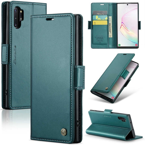 CaseMe 023 Butterfly Buckle Litchi Texture RFID Anti-theft Leather Phone Case, For Samsung Galaxy A70/A70s, For Samsung Galaxy A20/A30/M10s, For Samsung Galaxy A30s / A50s / A50, For Samsung Galaxy Note10+, For Samsung Galaxy A40, For Samsung Galaxy S1...