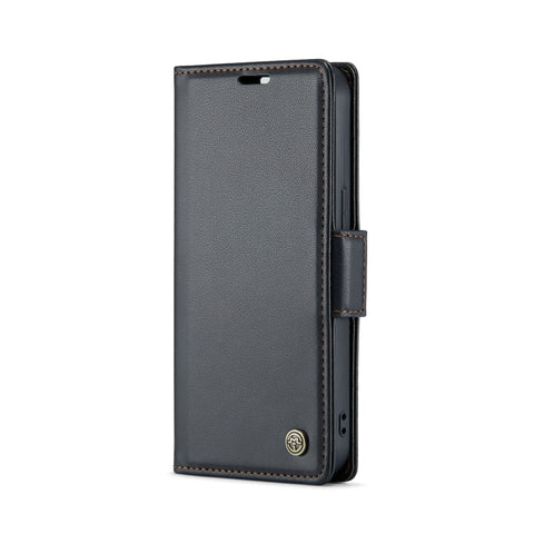 CaseMe 023 Butterfly Buckle Litchi Texture RFID Anti-theft Leather Phone Case, For iPhone 13, For iPhone 13 mini, For iPhone 13 Pro, For iPhone 13 Pro Max, For iPhone 12 / 12 Pro, For iPhone 12 Pro Max, For iPhone 12 mini, For iPhone 11