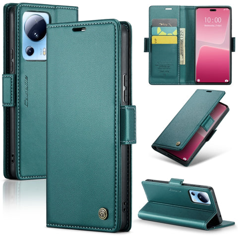 CaseMe 023 Butterfly Buckle Litchi Texture RFID Anti-theft Leather Phone Case, For Xiaomi Poco X5 Pro 5G, For Xiaomi Poco X5 5G, For Xiaomi Redmi 11A/12C, For Xiaomi 13 Lite, For Xiaomi 13 Pro, For Xiaomi 13, For Xiaomi 12T /12T Pro/Redmi K50 Ultra    ...